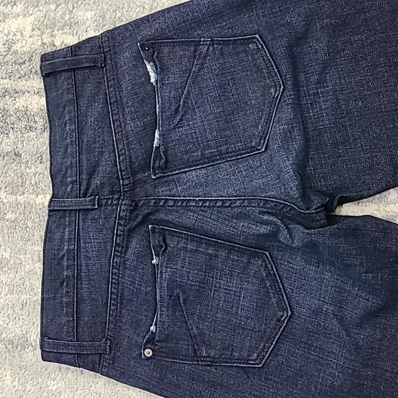 James Jeans Dark Blue Denim with Distress - Picture 8 of 9